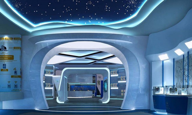 現(xiàn)代科技館設(shè)計特點!