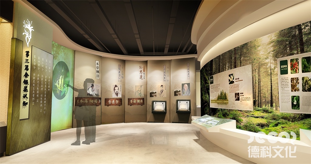中醫(yī)藥博物館設(shè)計(jì)如何設(shè)計(jì)專門(mén)區(qū)域展示中醫(yī)藥的研究成果和現(xiàn)代應(yīng)用