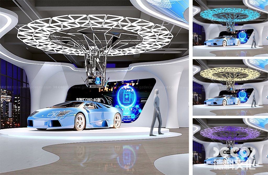 科普展館設(shè)計(jì)中，如何展示不同科學(xué)領(lǐng)域的內(nèi)容