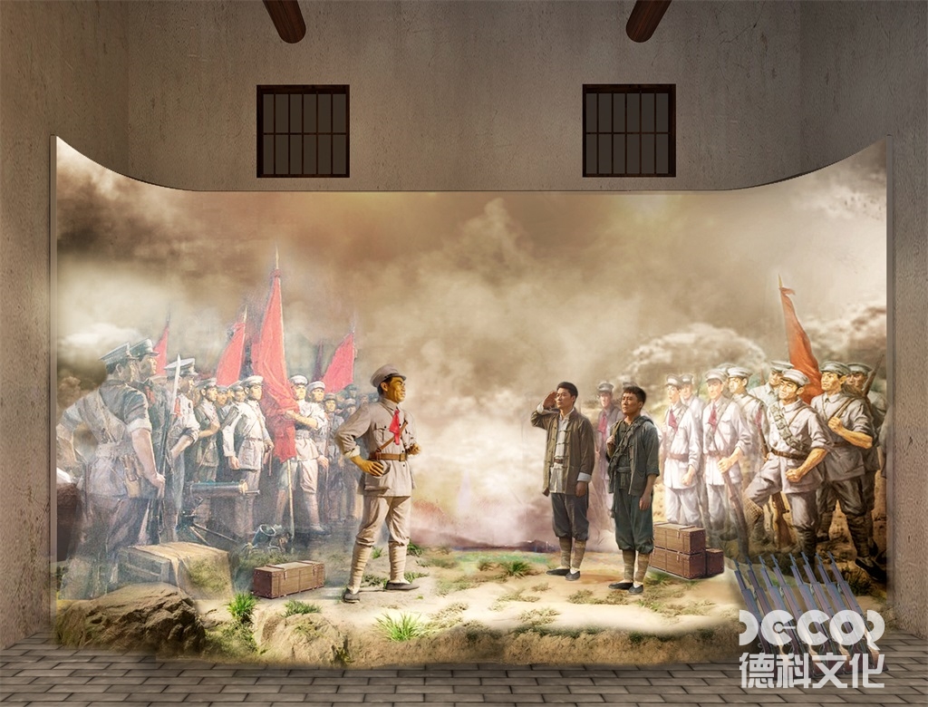 你認(rèn)為革命遺址紅色展館設(shè)計(jì)應(yīng)該如何體現(xiàn)歷史的真實(shí)性？